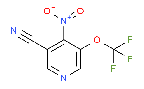 3-Cyano-4-nitro-5-(trifluoromethoxy)pyridine