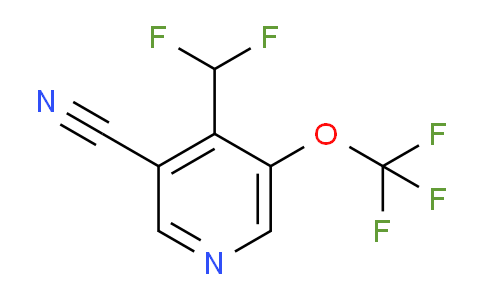 AM100595 | 1361919-72-3 | 3-Cyano-4-(difluoromethyl)-5-(trifluoromethoxy)pyridine