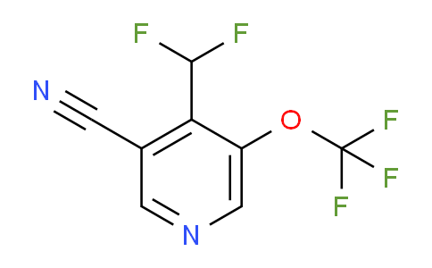 3-Cyano-4-(difluoromethyl)-5-(trifluoromethoxy)pyridine