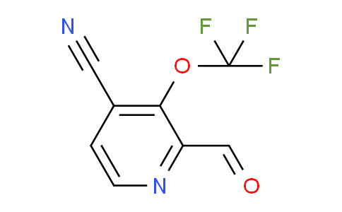 4-Cyano-3-(trifluoromethoxy)pyridine-2-carboxaldehyde