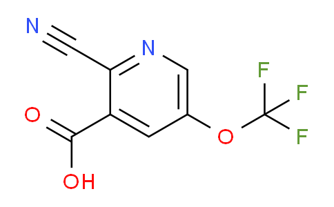 AM100608 | 1361790-62-6 | 2-Cyano-5-(trifluoromethoxy)pyridine-3-carboxylic acid