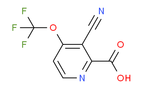 AM100609 | 1361755-86-3 | 3-Cyano-4-(trifluoromethoxy)pyridine-2-carboxylic acid
