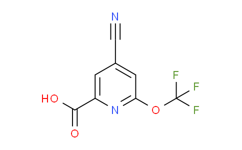 AM100611 | 1361880-38-7 | 4-Cyano-2-(trifluoromethoxy)pyridine-6-carboxylic acid