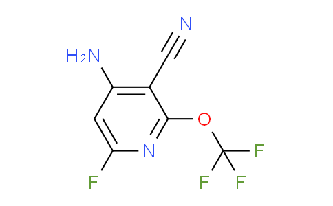 4-Amino-3-cyano-6-fluoro-2-(trifluoromethoxy)pyridine