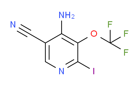 4-Amino-5-cyano-2-iodo-3-(trifluoromethoxy)pyridine