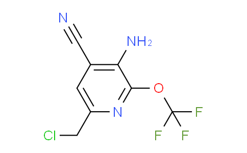 AM100666 | 1804030-06-5 | 3-Amino-6-(chloromethyl)-4-cyano-2-(trifluoromethoxy)pyridine