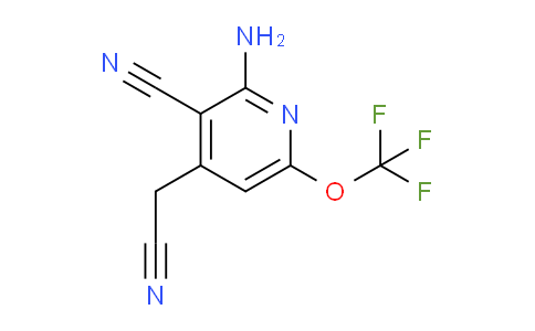 AM100672 | 1803676-60-9 | 2-Amino-3-cyano-6-(trifluoromethoxy)pyridine-4-acetonitrile