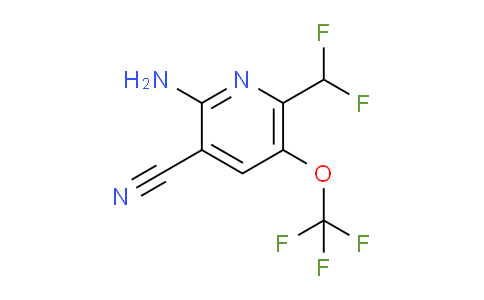 AM100677 | 1804023-19-5 | 2-Amino-3-cyano-6-(difluoromethyl)-5-(trifluoromethoxy)pyridine