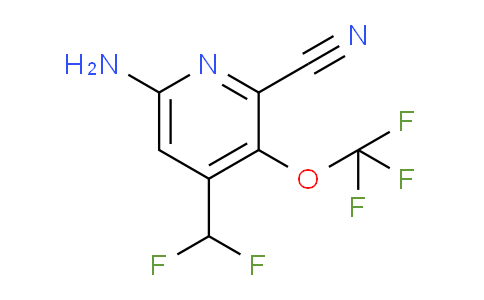 AM100678 | 1804387-90-3 | 6-Amino-2-cyano-4-(difluoromethyl)-3-(trifluoromethoxy)pyridine