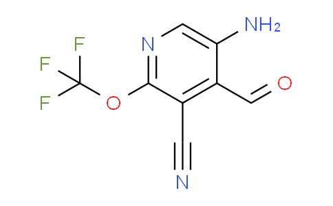 AM100682 | 1804026-88-7 | 5-Amino-3-cyano-2-(trifluoromethoxy)pyridine-4-carboxaldehyde