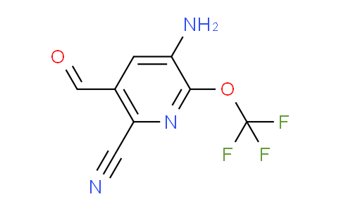 AM100686 | 1804388-28-0 | 3-Amino-6-cyano-2-(trifluoromethoxy)pyridine-5-carboxaldehyde