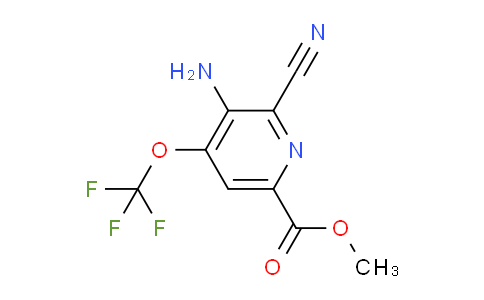 AM100691 | 1806181-07-6 | Methyl 3-amino-2-cyano-4-(trifluoromethoxy)pyridine-6-carboxylate