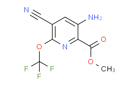 AM100693 | 1804389-02-3 | Methyl 3-amino-5-cyano-6-(trifluoromethoxy)pyridine-2-carboxylate