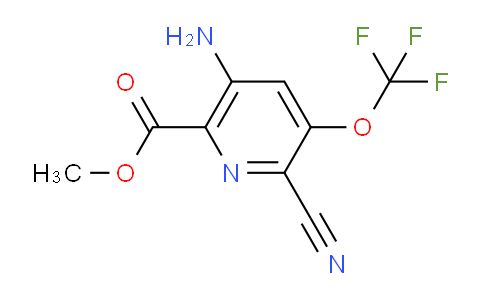 AM100699 | 1806147-15-8 | Methyl 5-amino-2-cyano-3-(trifluoromethoxy)pyridine-6-carboxylate