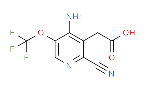 AM100705 | 1803538-55-7 | 4-Amino-2-cyano-5-(trifluoromethoxy)pyridine-3-acetic acid