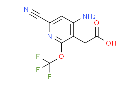 AM100707 | 1804570-58-8 | 4-Amino-6-cyano-2-(trifluoromethoxy)pyridine-3-acetic acid