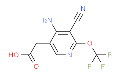 AM100708 | 1803487-66-2 | 4-Amino-3-cyano-2-(trifluoromethoxy)pyridine-5-acetic acid