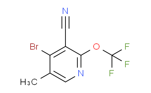 AM100722 | 1804648-27-8 | 4-Bromo-3-cyano-5-methyl-2-(trifluoromethoxy)pyridine