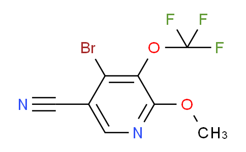 AM100723 | 1804541-27-2 | 4-Bromo-5-cyano-2-methoxy-3-(trifluoromethoxy)pyridine