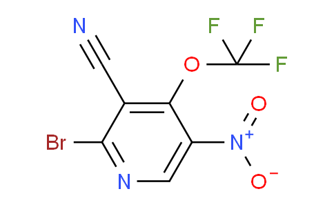 2-Bromo-3-cyano-5-nitro-4-(trifluoromethoxy)pyridine