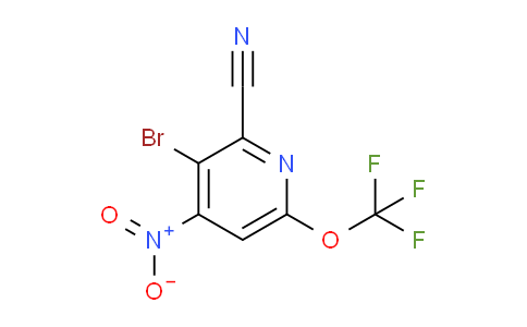 AM100729 | 1804594-15-7 | 3-Bromo-2-cyano-4-nitro-6-(trifluoromethoxy)pyridine