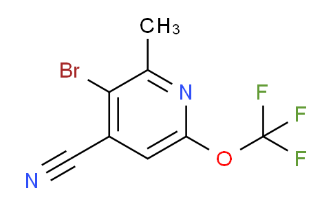 AM100730 | 1804388-00-8 | 3-Bromo-4-cyano-2-methyl-6-(trifluoromethoxy)pyridine