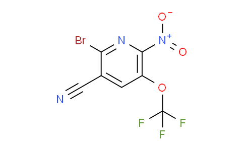 2-Bromo-3-cyano-6-nitro-5-(trifluoromethoxy)pyridine