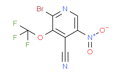 2-Bromo-4-cyano-5-nitro-3-(trifluoromethoxy)pyridine