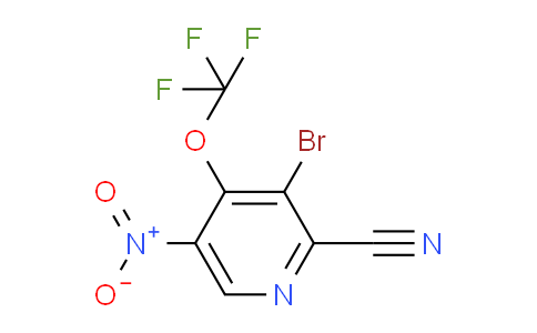 AM100739 | 1806108-71-3 | 3-Bromo-2-cyano-5-nitro-4-(trifluoromethoxy)pyridine