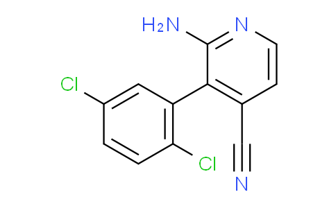 AM100757 | 1361865-21-5 | 2-Amino-3-(2,5-dichlorophenyl)isonicotinonitrile