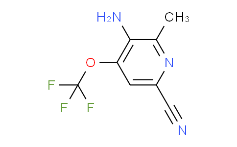 AM100820 | 1805943-59-2 | 3-Amino-6-cyano-2-methyl-4-(trifluoromethoxy)pyridine