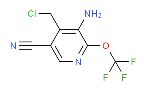 AM100823 | 1804374-57-9 | 3-Amino-4-(chloromethyl)-5-cyano-2-(trifluoromethoxy)pyridine