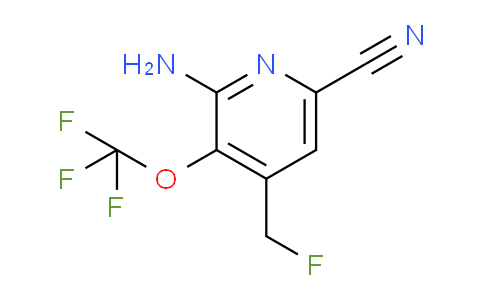 AM100826 | 1805986-53-1 | 2-Amino-6-cyano-4-(fluoromethyl)-3-(trifluoromethoxy)pyridine