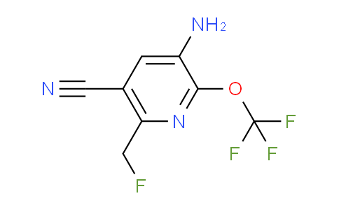 AM100828 | 1805948-42-8 | 3-Amino-5-cyano-6-(fluoromethyl)-2-(trifluoromethoxy)pyridine