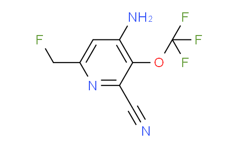 AM100829 | 1805948-64-4 | 4-Amino-2-cyano-6-(fluoromethyl)-3-(trifluoromethoxy)pyridine