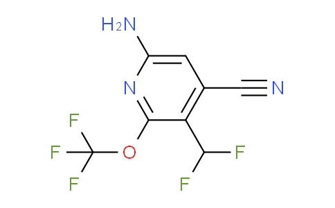 AM100832 | 1804387-82-3 | 6-Amino-4-cyano-3-(difluoromethyl)-2-(trifluoromethoxy)pyridine