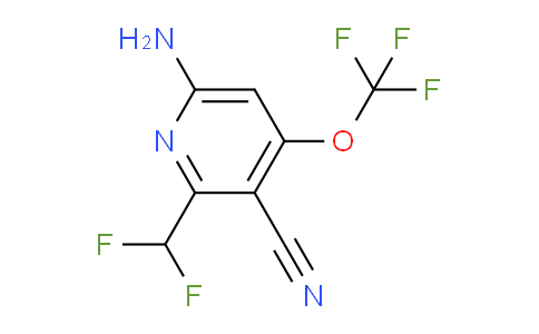 AM100833 | 1804375-20-9 | 6-Amino-3-cyano-2-(difluoromethyl)-4-(trifluoromethoxy)pyridine