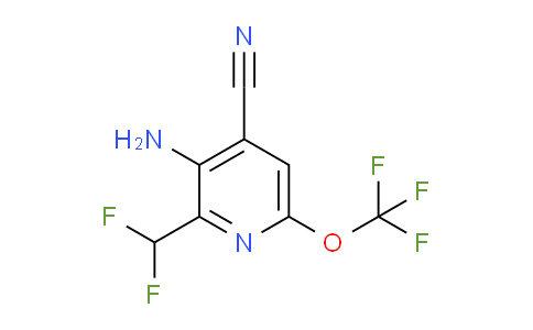 AM100834 | 1806144-47-7 | 3-Amino-4-cyano-2-(difluoromethyl)-6-(trifluoromethoxy)pyridine