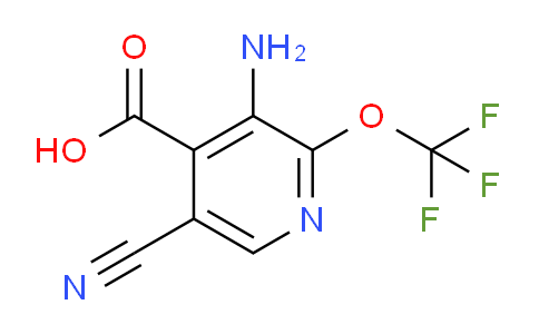 AM100847 | 1804027-81-3 | 3-Amino-5-cyano-2-(trifluoromethoxy)pyridine-4-carboxylic acid