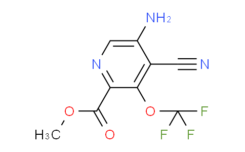 AM100852 | 1803639-86-2 | Methyl 5-amino-4-cyano-3-(trifluoromethoxy)pyridine-2-carboxylate