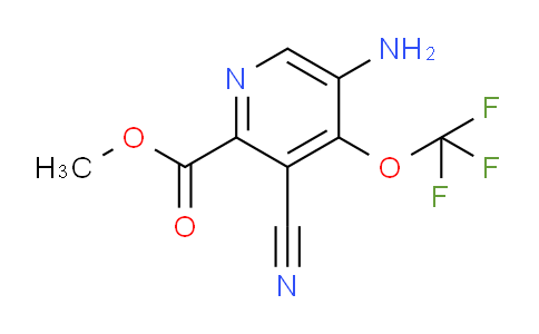 AM100853 | 1803639-98-6 | Methyl 5-amino-3-cyano-4-(trifluoromethoxy)pyridine-2-carboxylate