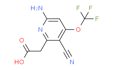 AM100855 | 1806181-44-1 | 6-Amino-3-cyano-4-(trifluoromethoxy)pyridine-2-acetic acid