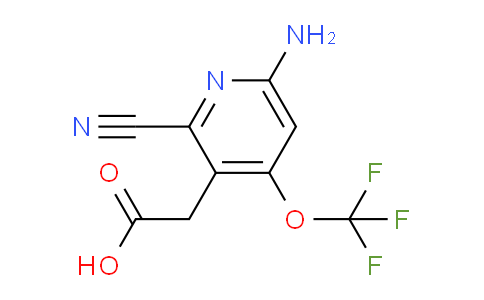 AM100856 | 1803921-05-2 | 6-Amino-2-cyano-4-(trifluoromethoxy)pyridine-3-acetic acid