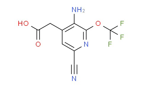 AM100859 | 1804570-75-9 | 3-Amino-6-cyano-2-(trifluoromethoxy)pyridine-4-acetic acid