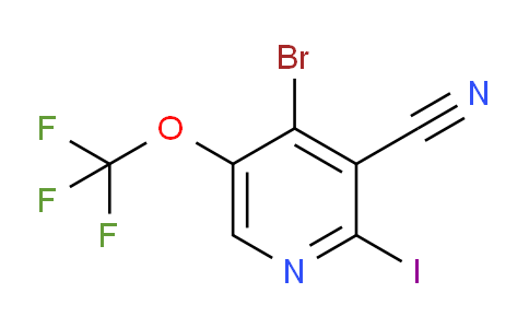 AM100864 | 1804647-24-2 | 4-Bromo-3-cyano-2-iodo-5-(trifluoromethoxy)pyridine