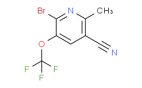 AM100865 | 1803620-71-4 | 2-Bromo-5-cyano-6-methyl-3-(trifluoromethoxy)pyridine