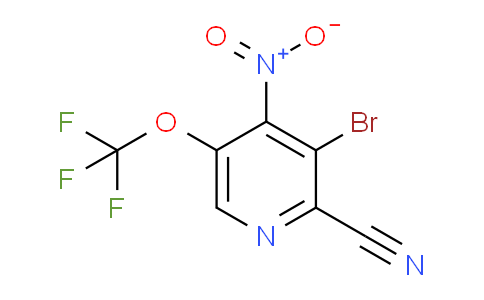 AM100873 | 1804541-78-3 | 3-Bromo-2-cyano-4-nitro-5-(trifluoromethoxy)pyridine