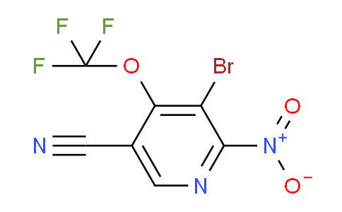 AM100874 | 1804576-26-8 | 3-Bromo-5-cyano-2-nitro-4-(trifluoromethoxy)pyridine