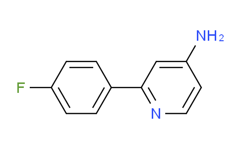 2-(4-Fluorophenyl)pyridin-4-amine