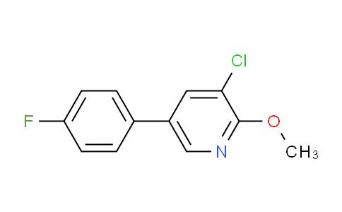AM100961 | 1214327-39-5 | 3-Chloro-5-(4-fluorophenyl)-2-methoxypyridine